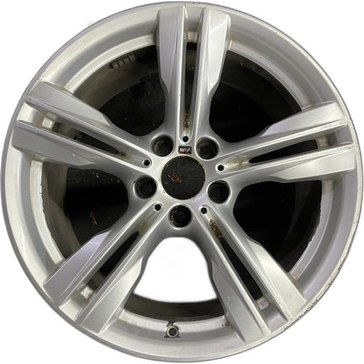 19" BMW X5 14-18 19x9 , 5 spoke, double spoke Original OEM Wheel Rim - Front View