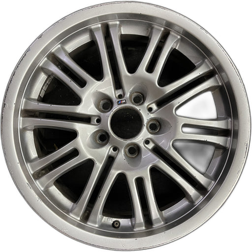 18" BMW M3 01-06 18x8 , , chrome shadow finish Original OEM Wheel Rim - Front View