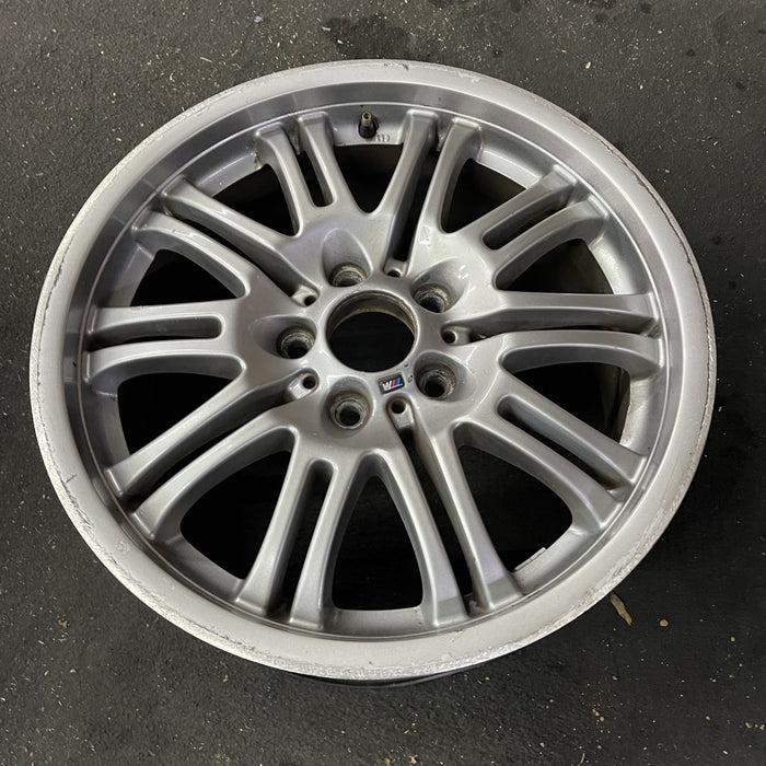 18" BMW M3 01-06 18x8 , , chrome shadow finish Original OEM Wheel Rim - Close-Up Detail