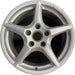 18" PORSCHE 911 05 997 model, 18x8 Original OEM Wheel Rim - Front View