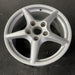 18" PORSCHE 911 05 997 model, 18x8 Original OEM Wheel Rim - Close-Up Detail
