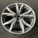 20" BMW X1 20 20x8, , w/ pockets, gray pockets Original OEM Wheel Rim - Close-Up Detail