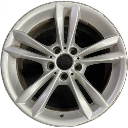 18" BMW 320i 16-18 18x8 , 5 spoke, double spoke, narrow spoke Original OEM - Front View