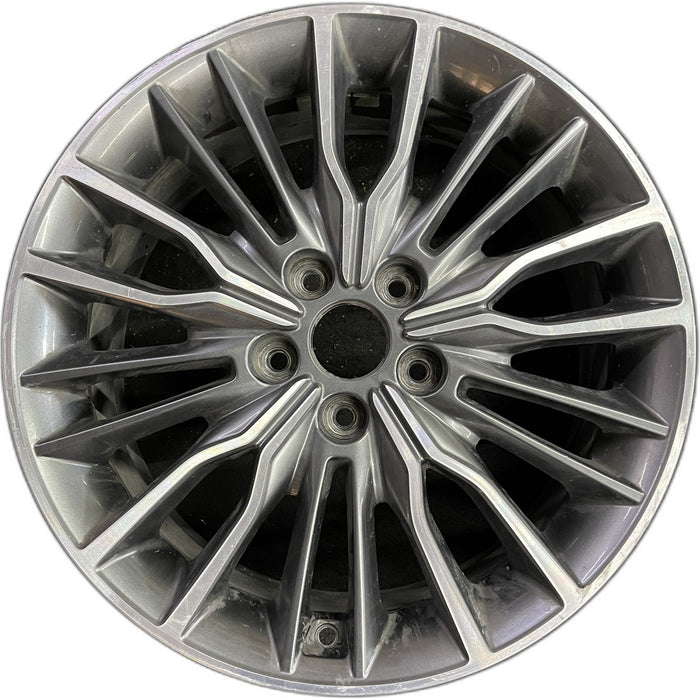 18" ELANTRA 17 18x7.5 , Original OEM Wheel Rim - Front View