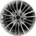 18" ELANTRA 17 18x7.5 , Original OEM Wheel Rim - Front View