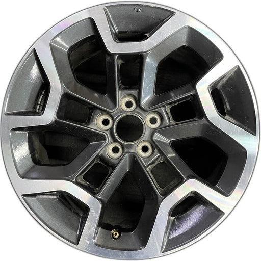 17" XV CROSSTREK 16 17x7 , factory, face Original OEM Wheel Rim - Front View