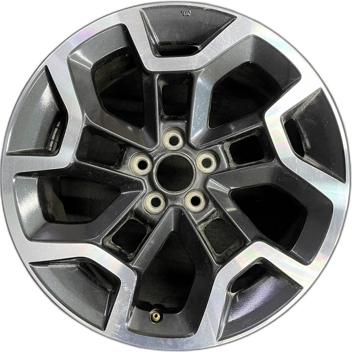 17" XV CROSSTREK 16 17x7 , factory, face Original OEM Wheel Rim - Front View