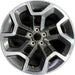 17" XV CROSSTREK 16 17x7 , factory, face Original OEM Wheel Rim - Front View