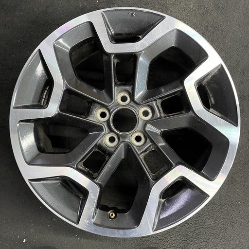 17" XV CROSSTREK 16 17x7 , factory, face Original OEM Wheel Rim - Angle View