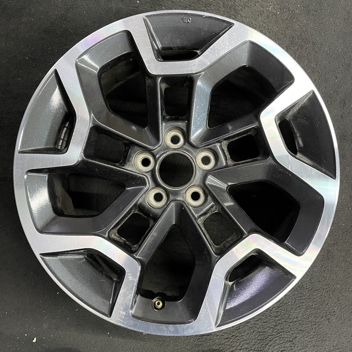 17" XV CROSSTREK 16 17x7 , factory, face Original OEM Wheel Rim - Angle View