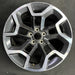 17" XV CROSSTREK 16 17x7 , factory, face Original OEM Wheel Rim - Angle View