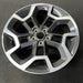 17" XV CROSSTREK 16 17x7 , factory, face Original OEM Wheel Rim - Close-Up Detail