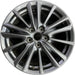 17" MAZDA CX-5 17-18 aluminum, 17x7 Original OEM Wheel Rim - Front View