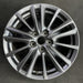 17" MAZDA CX-5 17-18 aluminum, 17x7 Original OEM Wheel Rim - Angle View