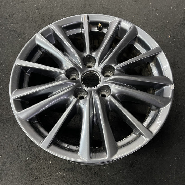 17" MAZDA CX-5 17-18 aluminum, 17x7 Original OEM Wheel Rim - Close-Up Detail