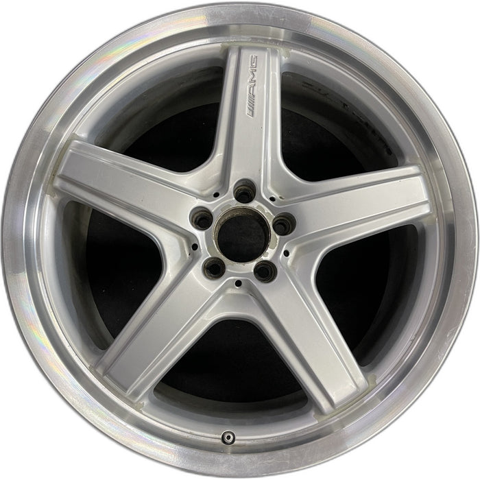 21" MERCEDES GL-CLASS 08-09 164 Type; GL550, 21x10 Original OEM Wheel Rim - Front View
