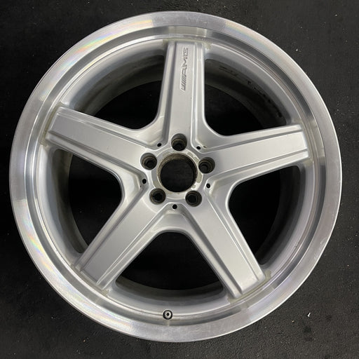 21" MERCEDES GL-CLASS 08-09 164 Type; GL550, 21x10 Original OEM Wheel Rim - Angle View