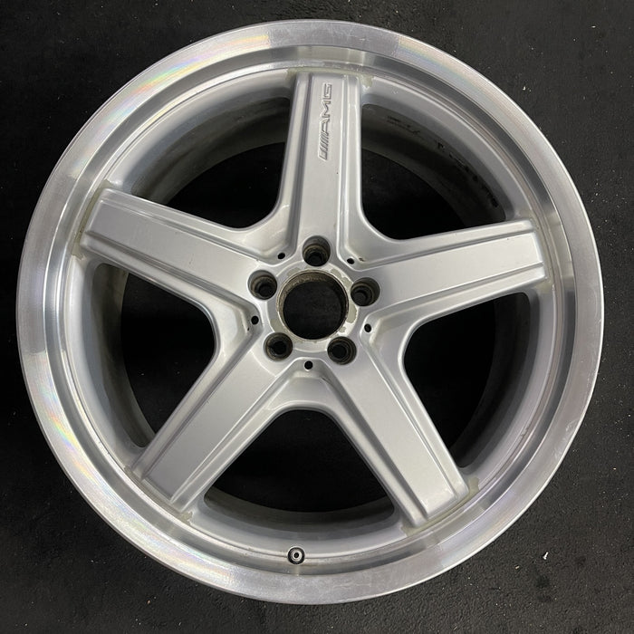 21" MERCEDES GL-CLASS 08-09 164 Type; GL550, 21x10 Original OEM Wheel Rim - Angle View