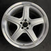 21" MERCEDES GL-CLASS 08-09 164 Type; GL550, 21x10 Original OEM Wheel Rim - Angle View