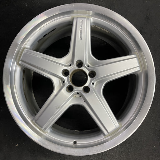 21" MERCEDES GL-CLASS 08-09 164 Type; GL550, 21x10 Original OEM Wheel Rim - Angle View