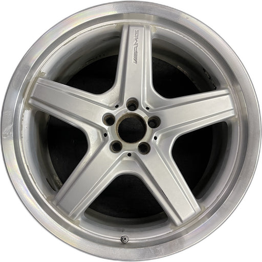 21" MERCEDES GL-CLASS 08-09 164 Type; GL550, 21x10 Original OEM Wheel Rim - Front View