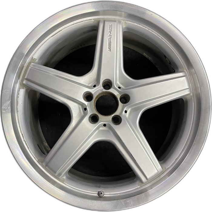 21" MERCEDES GL-CLASS 08-09 164 Type; GL550, 21x10 Original OEM Wheel Rim - Front View