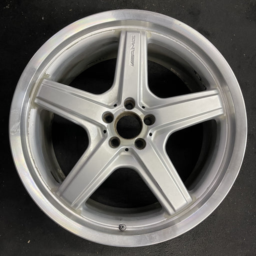 21" MERCEDES GL-CLASS 08-09 164 Type; GL550, 21x10 Original OEM Wheel Rim - Angle View