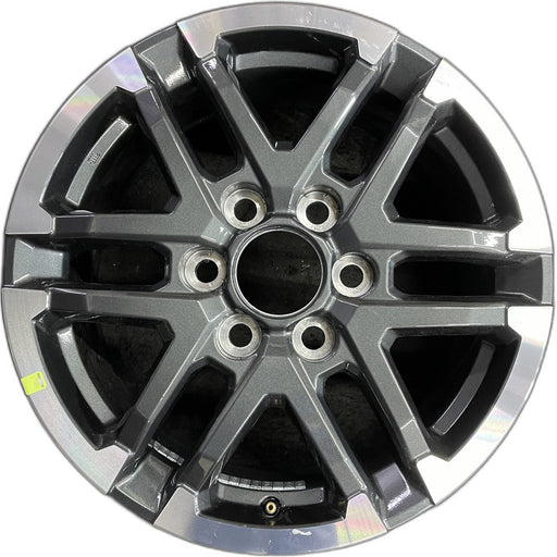 18" TACOMA 24 18x7.5, 6 Y spoke Original OEM Wheel Rim - Front View