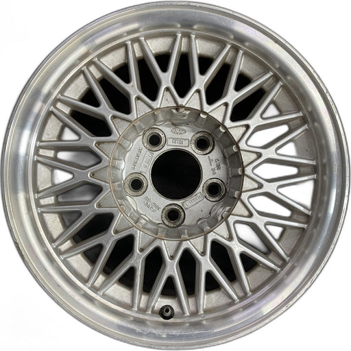 15" COUGAR 92 15x6.5 , w/Anniversary package Original OEM Wheel Rim - Front View