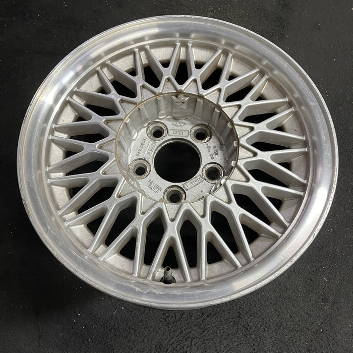 15" COUGAR 92 15x6.5 , w/Anniversary package Original OEM Wheel Rim - Side Profile