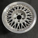 15" COUGAR 92 15x6.5 , w/Anniversary package Original OEM Wheel Rim - Side Profile