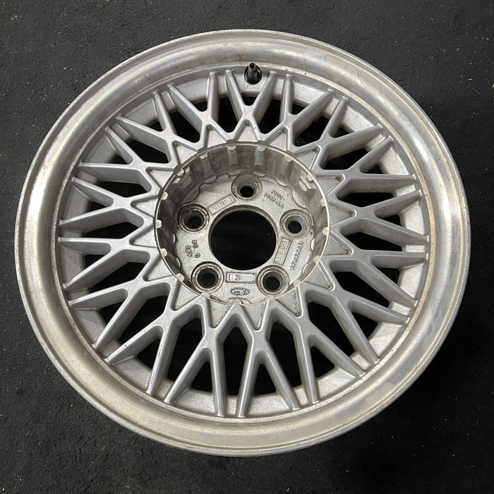 15" COUGAR 92 15x6.5 , w/Anniversary package Original OEM Wheel Rim - Close-Up Detail
