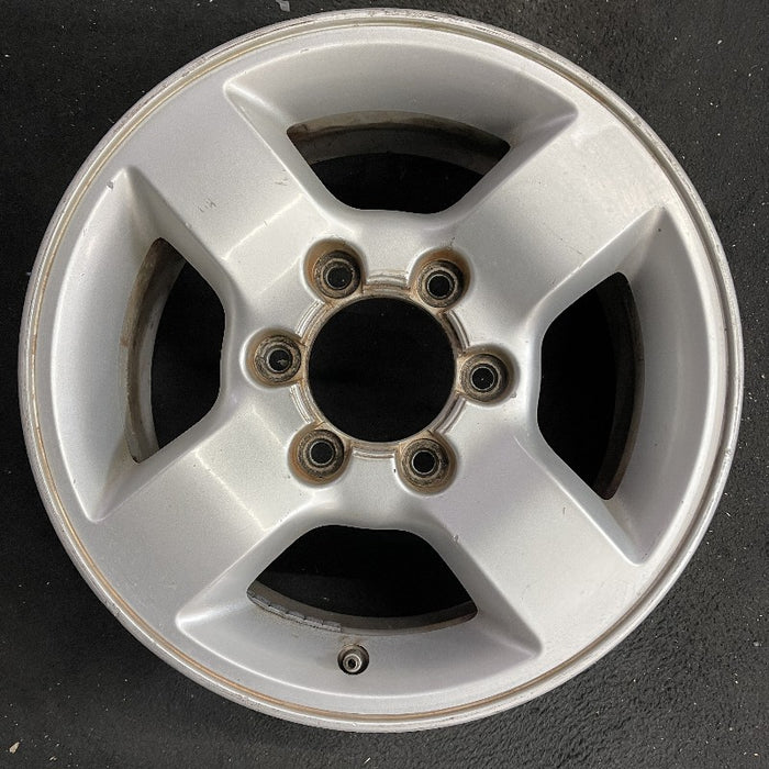 16" XTERRA 04 16x7 alloy 4 spoke flat spoke silver XE Original OEM Wheel Rim