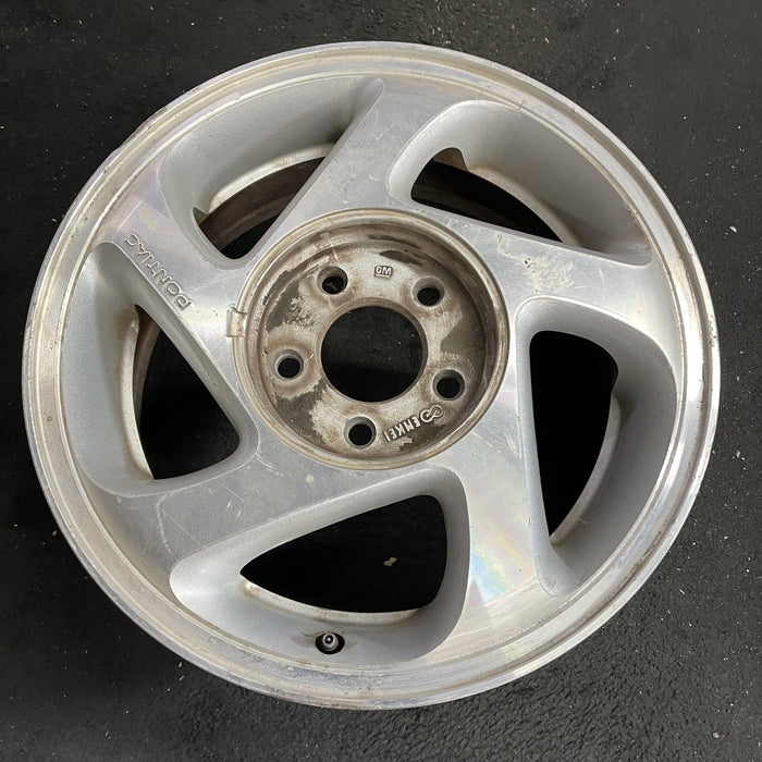 16" GRAND PRIX 00 16x6.5 , 5 spoke, slanted Original OEM Wheel Rim - Side Profile
