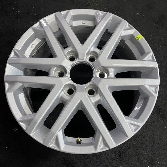 18" SEQUOIA 23-24 18x7.5, 6 double spoke, silver Original OEM Wheel Rim - Side Profile