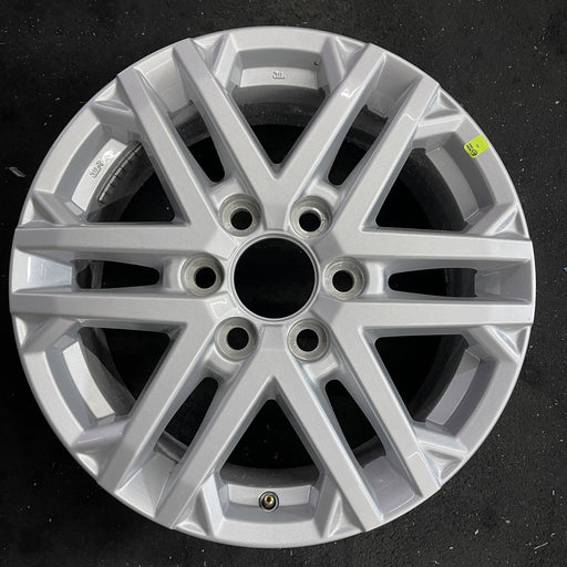 18" SEQUOIA 23-24 18x7.5, 6 double spoke, silver Original OEM Wheel Rim - Angle View