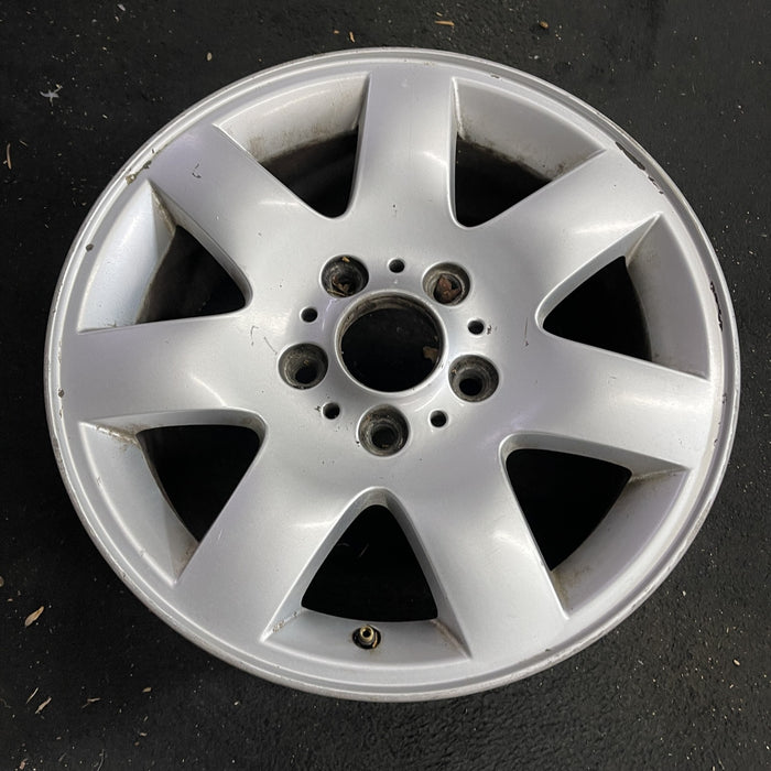 16" BMW 320i 01-05 , 16x7, alloy, 7 spoke, flat spoke Original OEM Wheel Rim