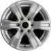 17" RANGER 19-23 17x8 silver Original OEM Wheel Rim - Front View