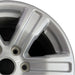 17" RANGER 19-23 17x8 silver Original OEM Wheel Rim - Side Profile