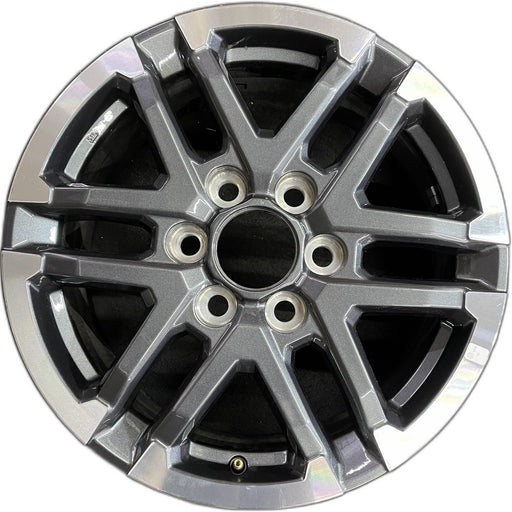18" TACOMA 24 18x7.5, 6 Y spoke Original OEM Wheel Rim - Front View