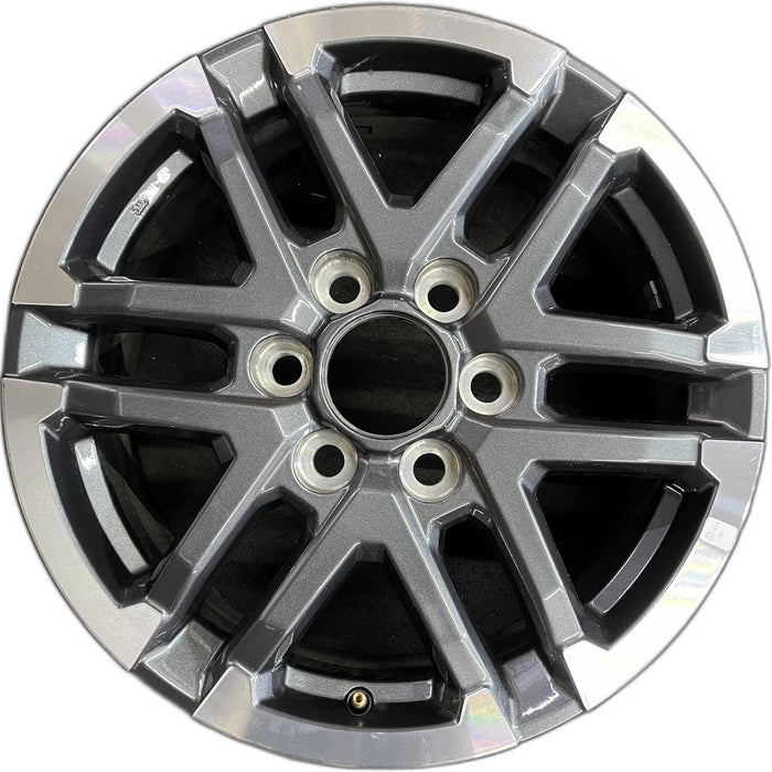 18" TACOMA 24 18x7.5, 6 Y spoke Original OEM Wheel Rim - Front View