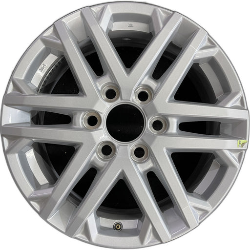 18" SEQUOIA 23-24 18x7.5, 6 double spoke, silver Original OEM Wheel Rim - Front View
