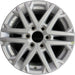 18" SEQUOIA 23-24 18x7.5, 6 double spoke, silver Original OEM Wheel Rim - Front View