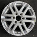 18" SEQUOIA 23-24 18x7.5, 6 double spoke, silver Original OEM Wheel Rim - Angle View