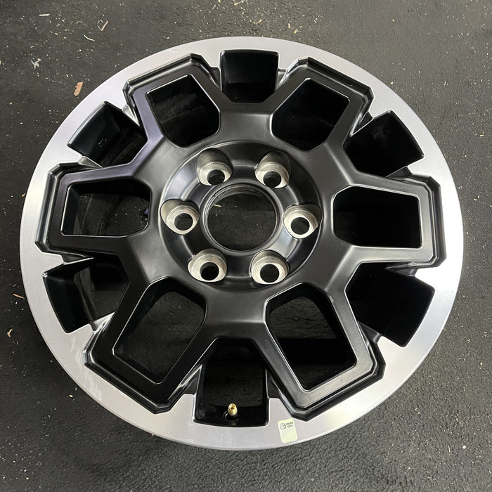18" 4 RUNNER 25 18x7.5, machined finish Original OEM Wheel Rim - Side Profile