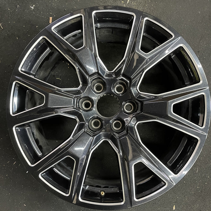 22" SIERRA 1500 PICKUP 20 22x9, 6 Y spoke, aluminum, opt SEZ Original OEM Wheel Rim