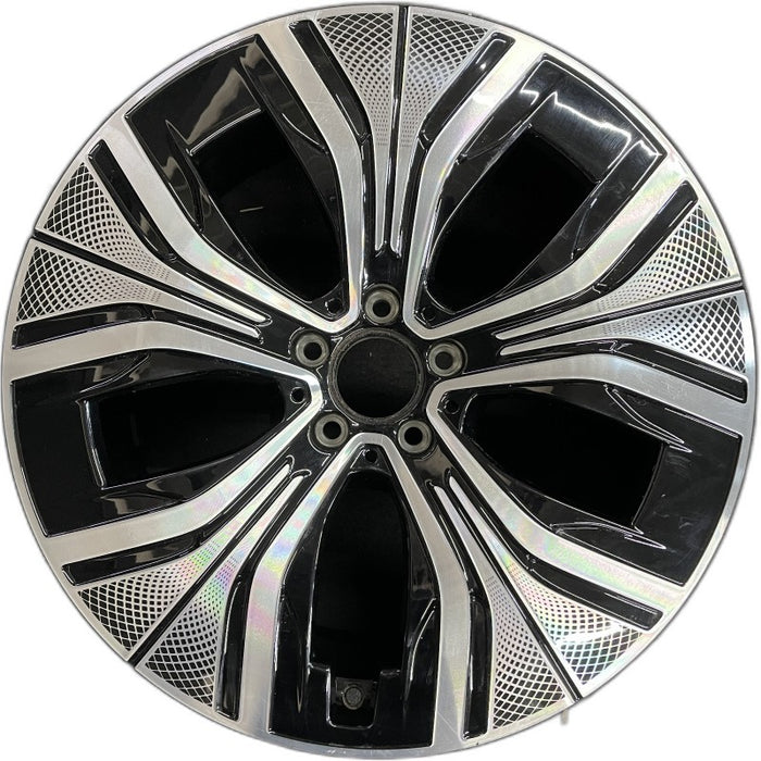 20" EQE-CLASS SUV 23-24 294 Type 20x8.5 5 spoke w/o mesh cut-outs; black - Front View