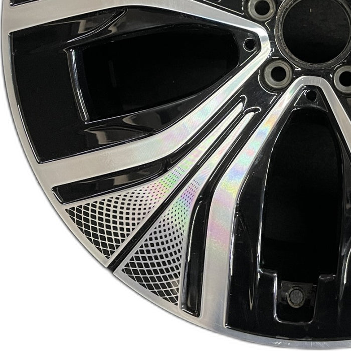 20" EQE-CLASS SUV 23-24 294 Type 20x8.5 5 spoke w/o mesh cut-outs; black - Back View