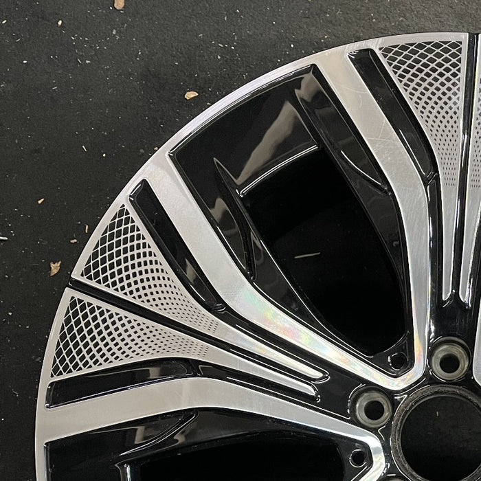 20" EQE-CLASS SUV 23-24 294 Type 20x8.5 5 spoke w/o mesh cut-outs; black - Side Profile