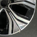 20" EQE-CLASS SUV 23-24 294 Type 20x8.5 5 spoke w/o mesh cut-outs; black - Back View